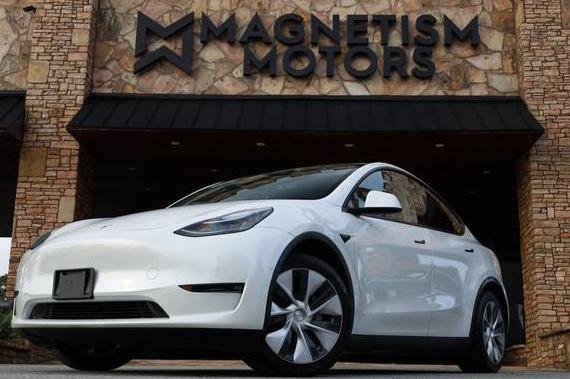 TESLA MODEL Y 2021 5YJYGDEEXMF183943 image